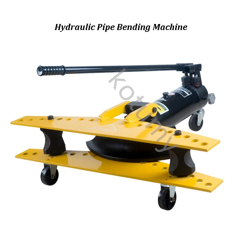 Hydraulic Pipe Bender Manual Pipe Bending Machine Galvanized Pipe Iron Tube Steel Pipe Bending Tool 10T