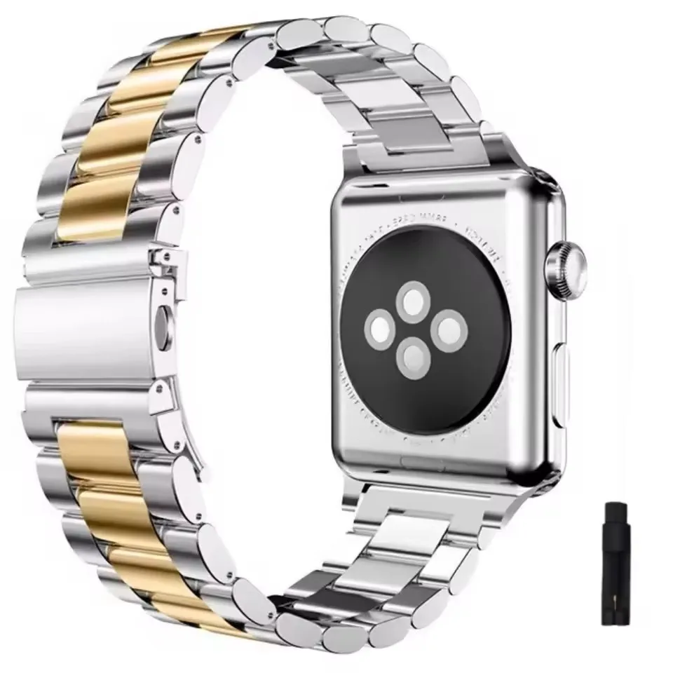 Metallarmband für Apple Watch Ultra 49 mm 9 8 7 45 mm 41 mm Edelstahlarmband für IWatch 6 5 SE 3 44 mm 42 mm 38 mm Uhrenarmband