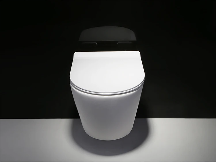 Factory Wholesales Concealed Water Tank Dual-Flush Wall-Mounted Toilet for Small Apartment Hotel & Personal Bathrooms