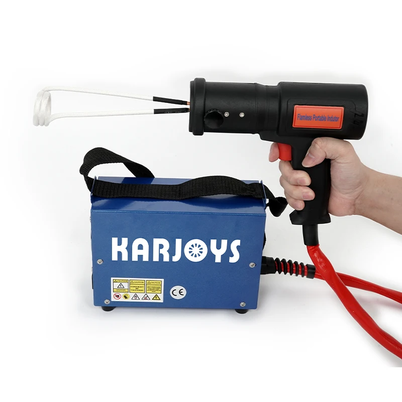 

Durable Plastic 4-Coil Handheld Induction Heater Kit Fast Heating Bolt Auto Disassembly Tool For Body Repair