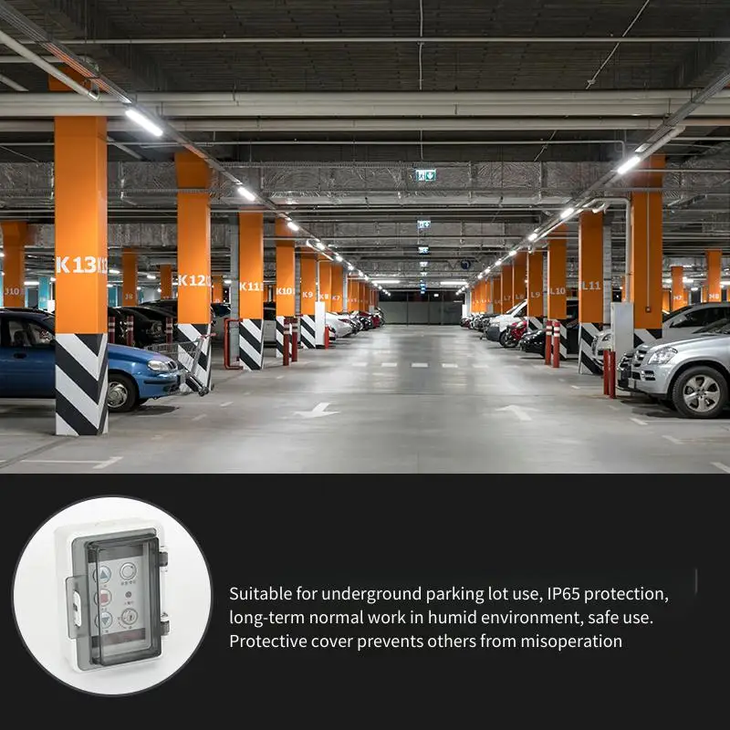 صندوق خارجي بمفتاح مقاوم للحريق - حافظة إلكترونية مقاومة للرطوبة ومضادة لللمس لسلامة المرآب والمراكز #3