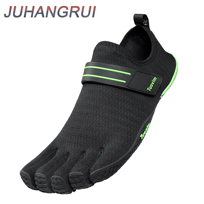Anti Slip and Shock-absorbing Men's and Women's Five Finger Shoes Lightweight and Breathable Men's Indoor Fitness Split Toe Shoe