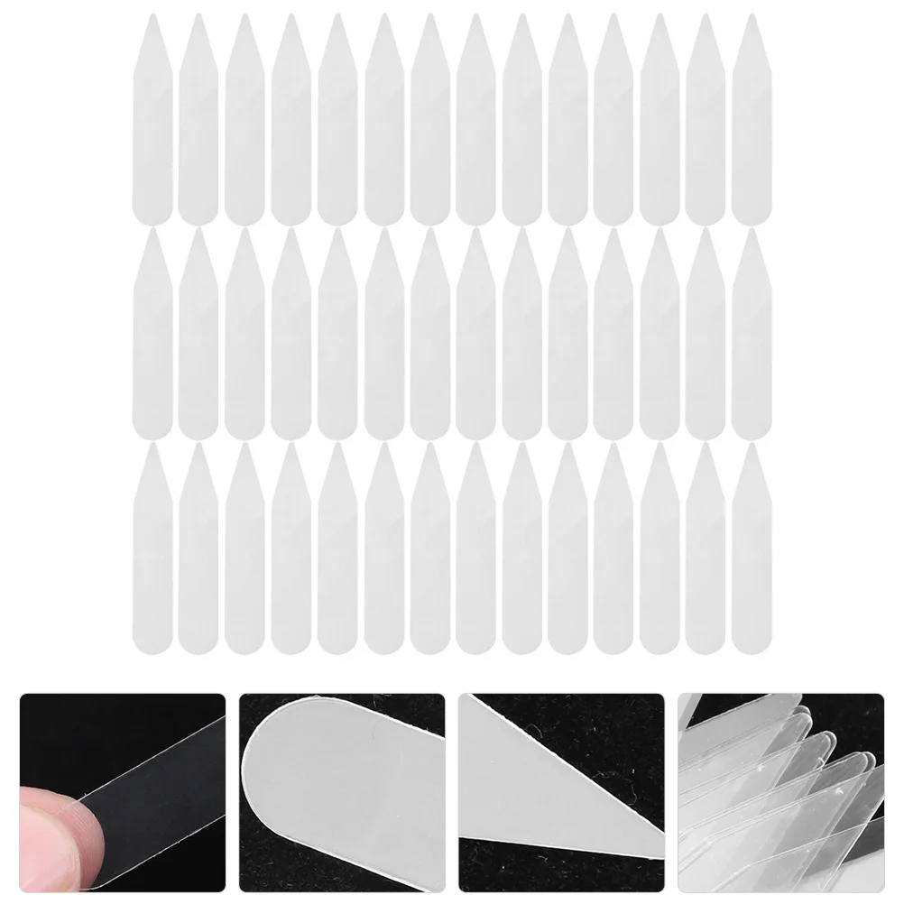 200Pcs Collar Stays for Men's Shirts Long Lasting Design Versatile Use for Various Collars Easy to Attach Collar Stay