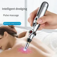 1/3PCS Electronic Acupuncture Pen Relief Pain Massage Point Meridian Energy Meridian Acupuncture Acup Material Without Battery