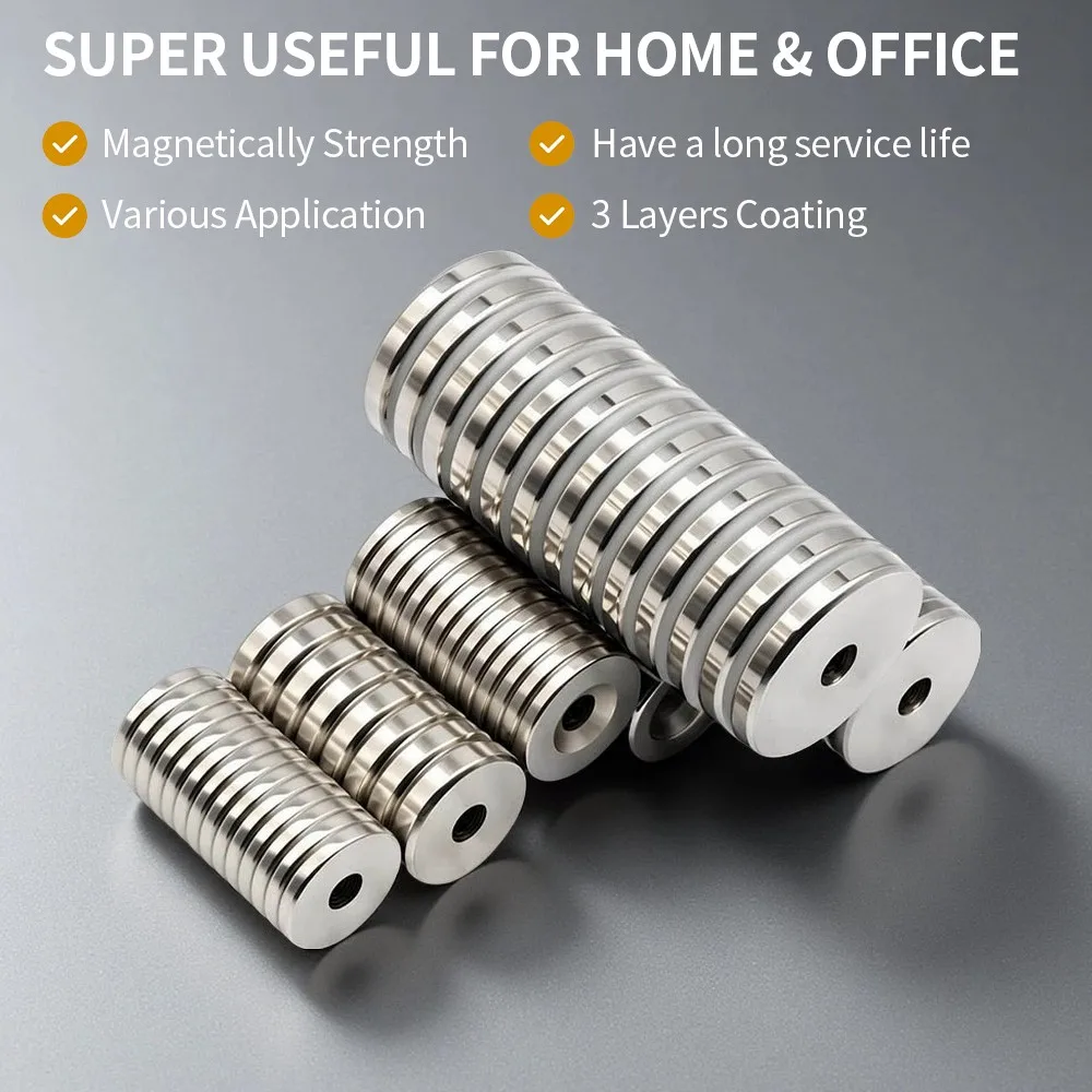 Ians مغناطيس الثلاجة لورشة عمل السبورة المكتبية DIY أدوات مناسبة مكان العمل المنزلي، 18x3-5/20x3-5/25x3-5/30x5-6mm