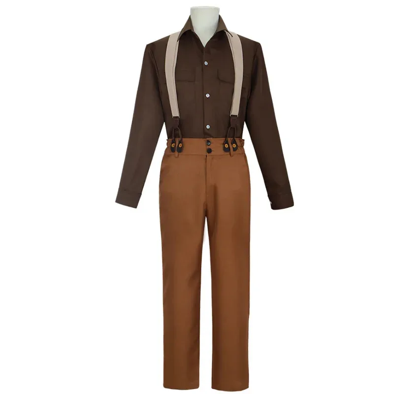 فيلم تيتانيك لعب الأدوار جاك داوسون زي الرجال تمويه فانتازيا وزرة الدنغري الأقواس بنطلون بلايز مجموعة هالوين الدعاوى