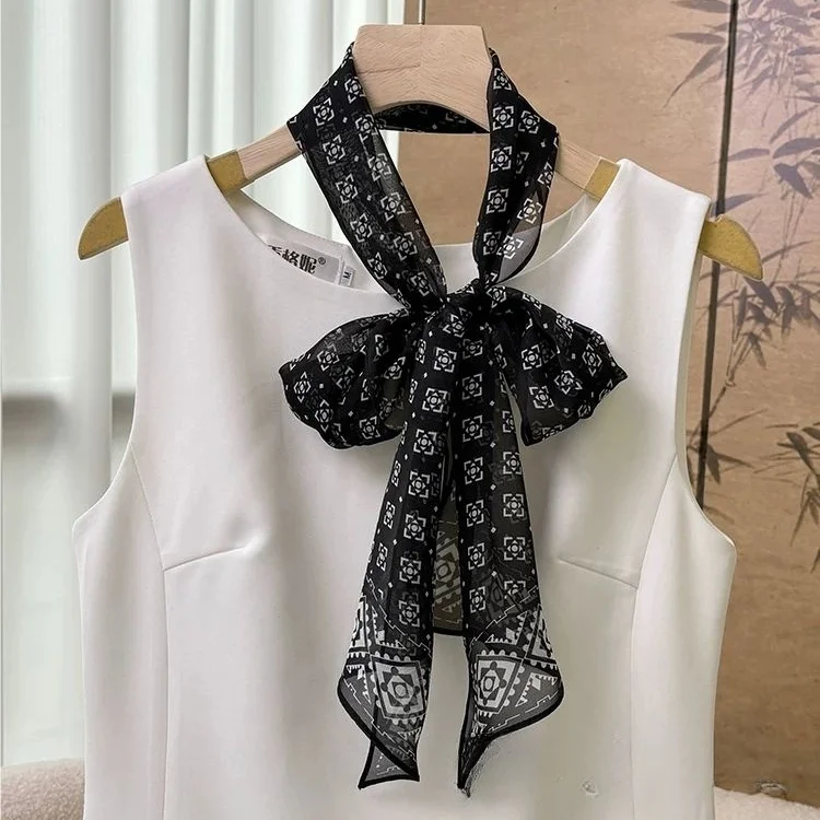 lenco-de-seda-com-padrao-geometrico-preto-e-branco-feminino-versatil-para-primavera-verao-estilo-coreano-multifuncional