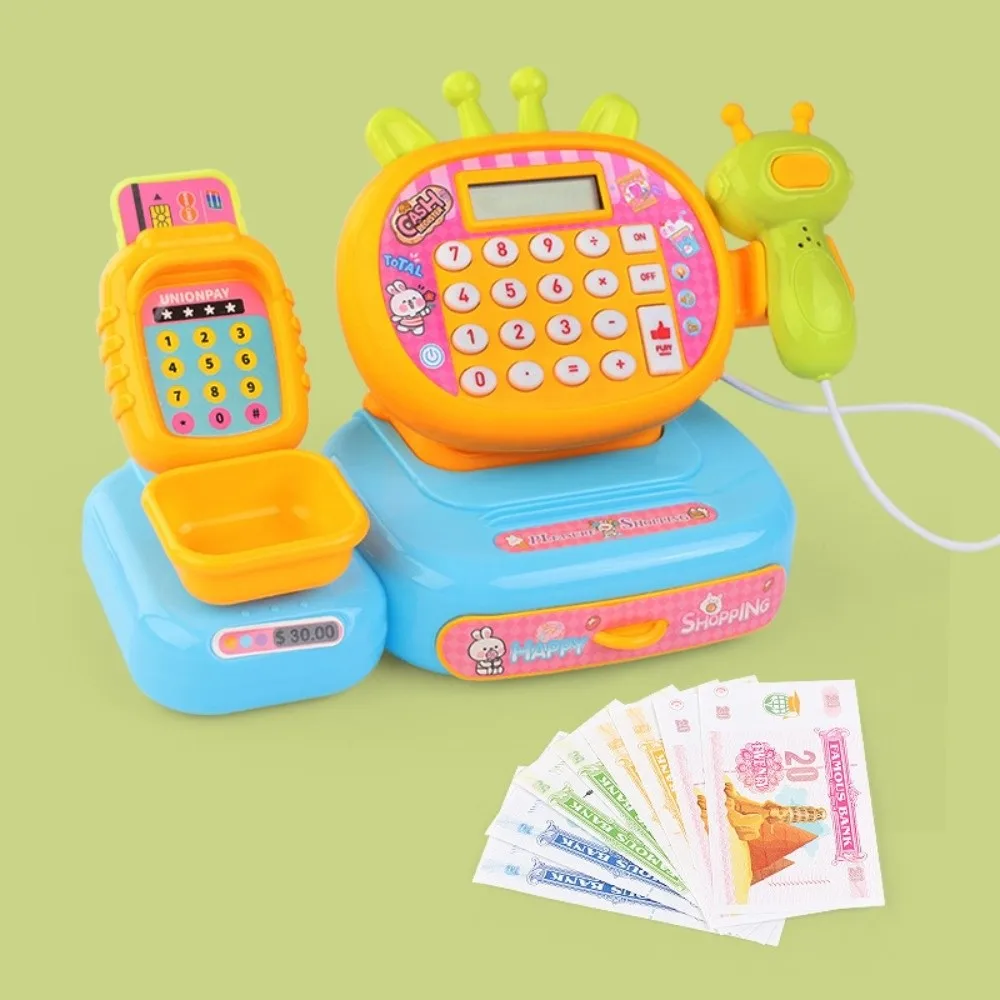 

Supermarket Cashier Supermarket Cash Register Toy Role Play Lighting & Sound Effects Simulation Cash Register Play House