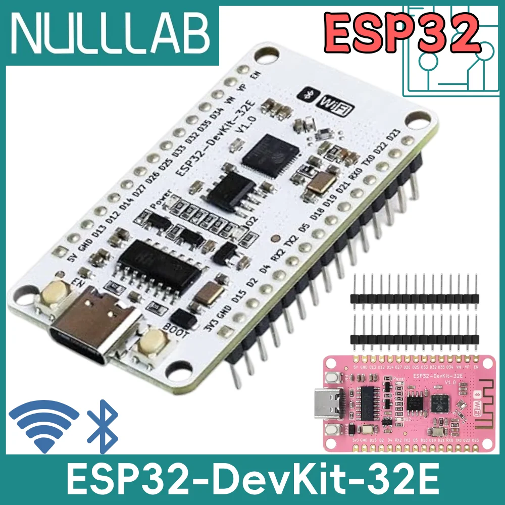 ESP32 Development Board 30Pin ESP32-DOWD-V3 WIFI+Bluetooth Dual Core Wireless Module Ultra-Low Power Consumption USB-C CH340G