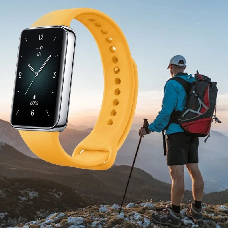 2023 silikonowe paski do bransoletek sportowych Band 9 silikonowy pasek do zegarków