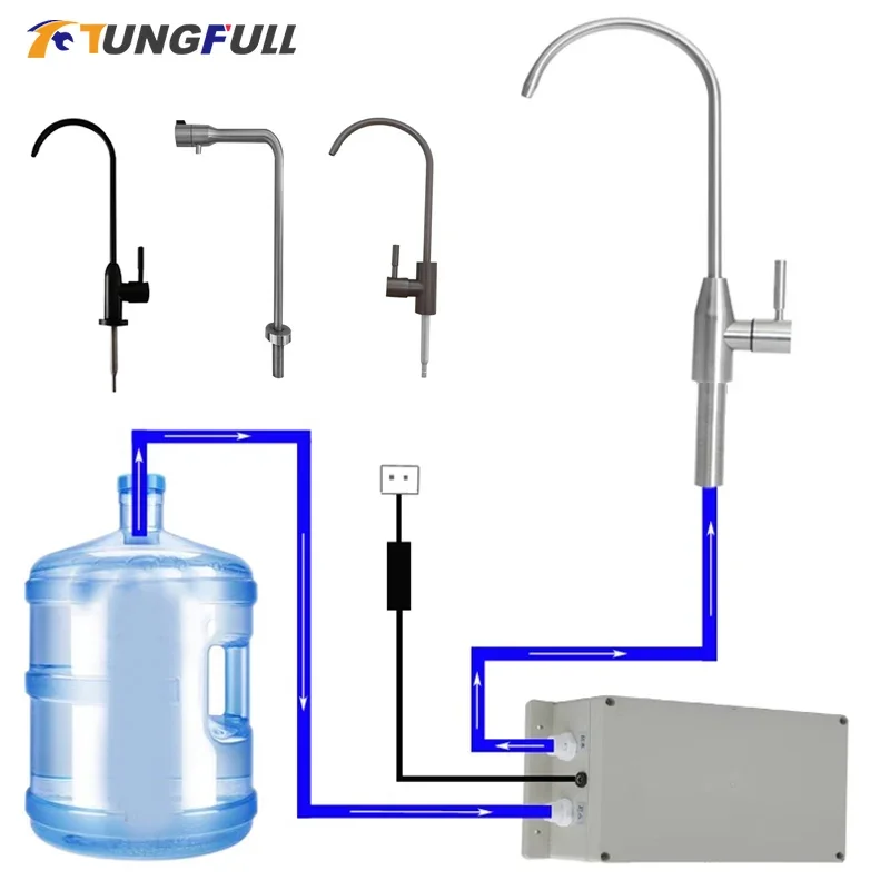 12V RV Electric galley water pump 1.5 L/ min Water Suction Pump Water Pump Automatic Faucet  clamp- boat caravan motorhome 펌프