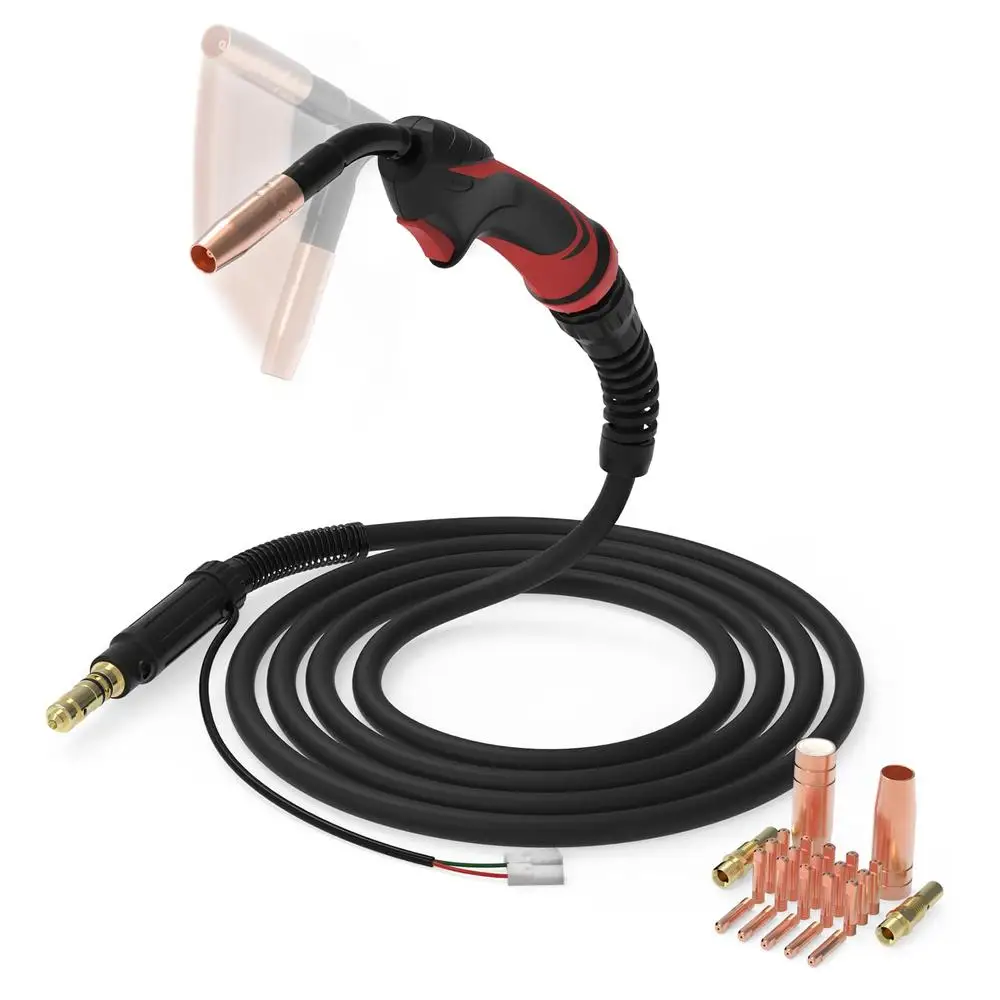 MIG Welding Gun Torch Stinger Kit 100Amp 10ft Lincoln Magnum SP-100 SP-135 Plus Pro-MIG 175 Weld-Pak 100 FLEX NECK 3m