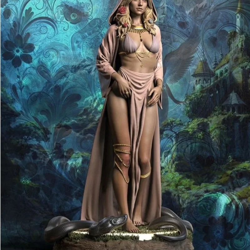 Harmonia Harmony Goddess 1/24 Scale Resin Figure Assembled Model Kit Fantasy Miniature Hobby Diorama Toy Unassembled  Unpainted