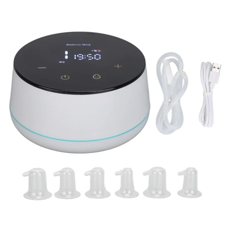 Electric Inverted Nipple Corrector Rechargeable LED Display Low Noise High Power Flat Nipple Puller For Women