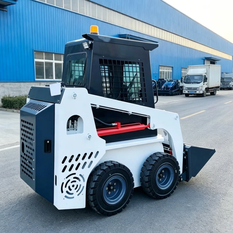 Customized Skid Steer Loader, Industry Top 1 Loader, Skid Steer Carrier, Sand and Gravel Transfer Equipment