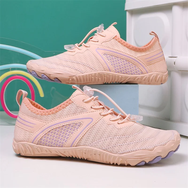 

Quick-Dry Anti-Slip Couple Summer Beach Swimming Wading Breathable Creek Tracing Water Shoes for Men and Women Aqua Shoes