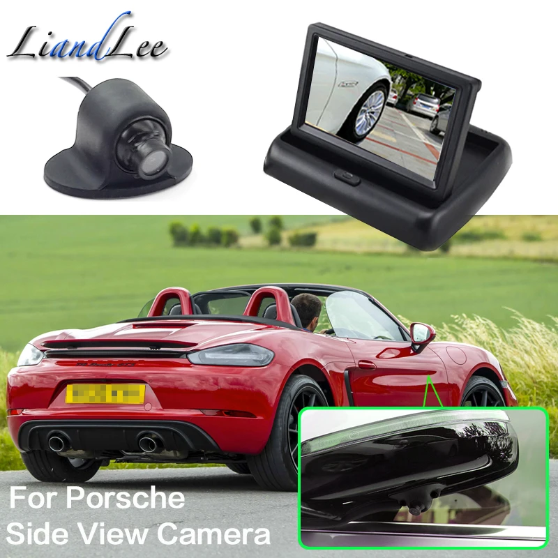 

For Porsche Boxster Parking Optima assist Camera Image Car Night Vision HD Front Side Rear View CAM Right Blind Spot Camera