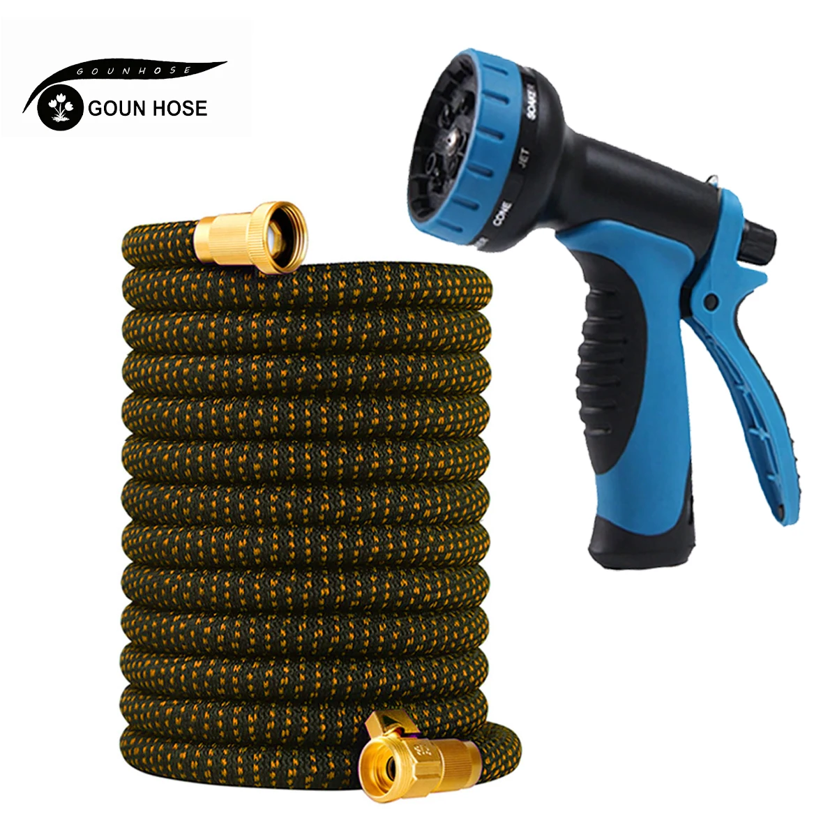 

GOUN HOSE Expandable Garden Hose, Flexible Magic Hose, High-Pressure Car Wash Water Gun,Garden Watering And Irrigation Supplies