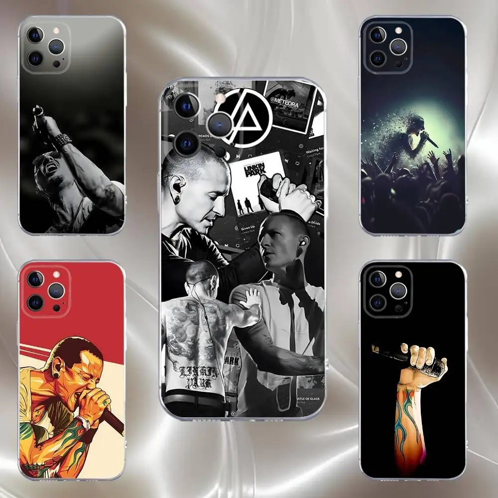 

Rock Singer Chester B-Bennington Phone Case For iPhone 16,15,14,13,12,11 Pro,Max,Plus,X,XS,XR,SE,Mini Transparent Silicone Soft