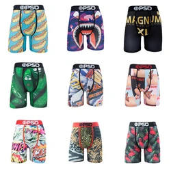 Sexy Men Underwear Boxers Breathable Mens Boxershorts Men's Panties Underpants Plus Size Fashion Print Man Boxers Briefs Trunks