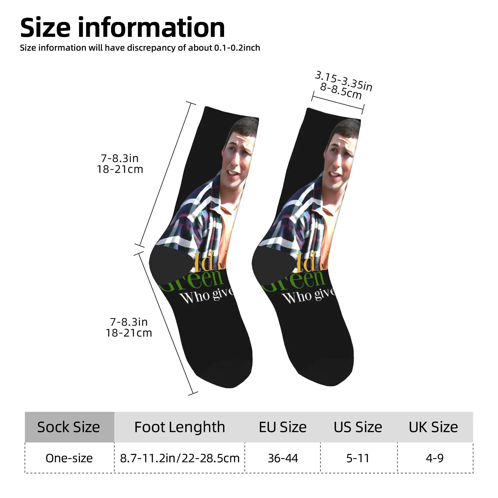 Happy Gilmore Movie Stockings  Printed Modern Socks Winter Non Skid Socks Couple Outdoor Sports Medium Soft Socks