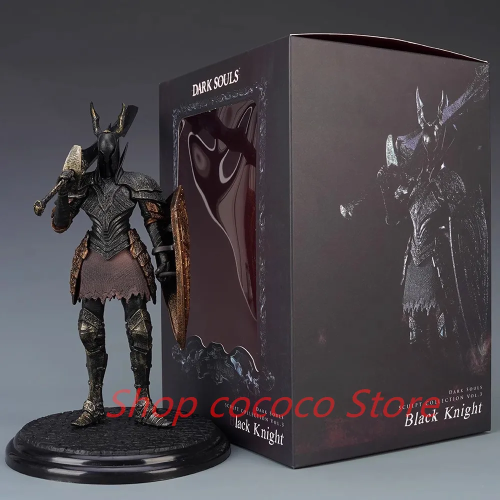 20cm Dark Souls Figure Black Knight Action RPG Game Sculpt Collection Vol.3 PVC Action Figure Collection Model Toys Kids Gifts