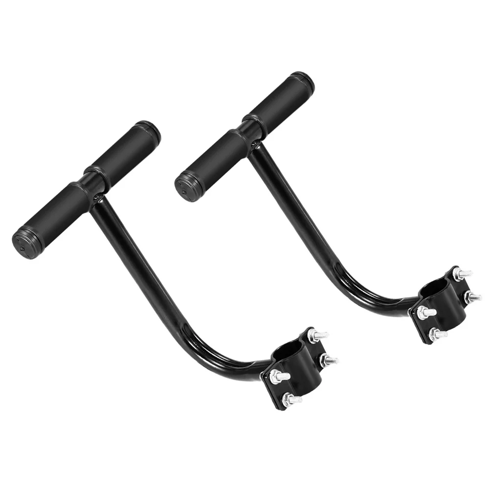 

2pcs Bike Armrest Handle Rear Seats Children Safety Non Skid Folding Mountain Road Bikes Supplies Practical Accessories