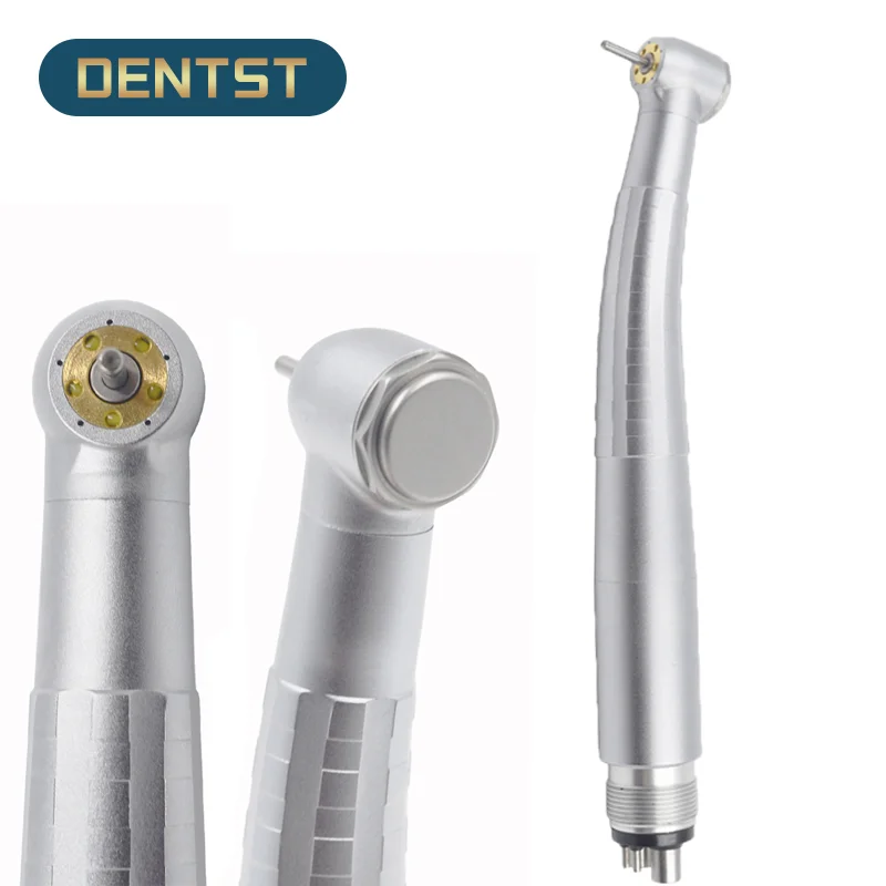 New Dentistry Air Turbine 5 LED Ring High Speed Handpiece Dental  Ceramic Bearing Handpiece Rotation Spray Rapid Cooling