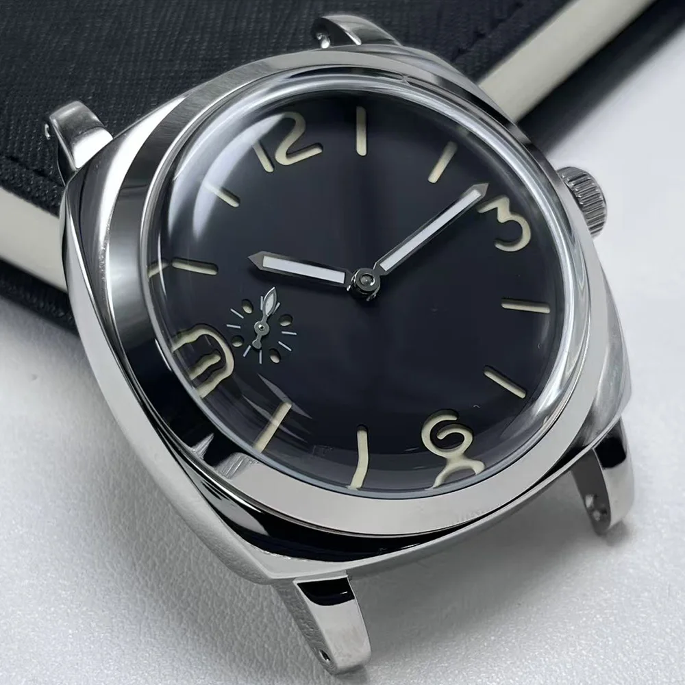 47mm Men's Manual Winding Watch ST3600 Business Fashion Waterproof Men's Mechanical Watch Case