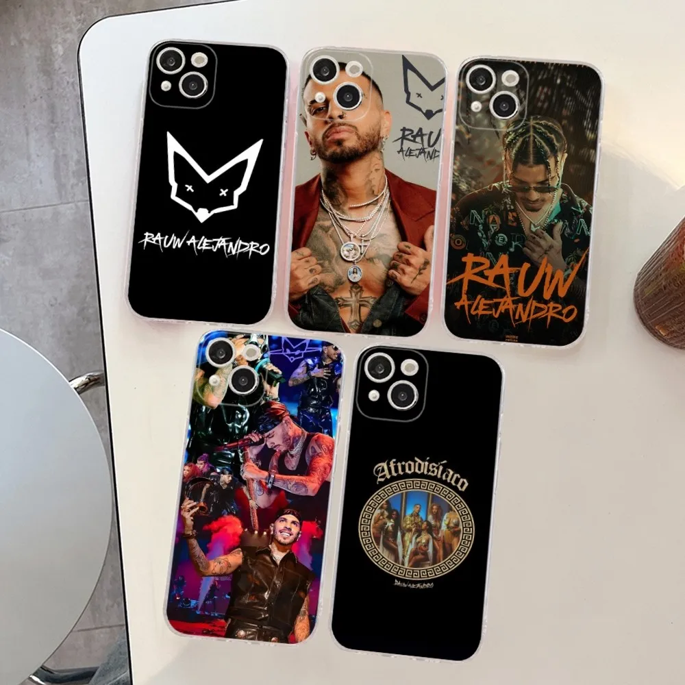 R-Rauw A-Alejandr Phone Case Silicone Soft for iphone 15 14 13 12 11 Pro Mini XS MAX 8 7 6 Plus X XS XR Cover