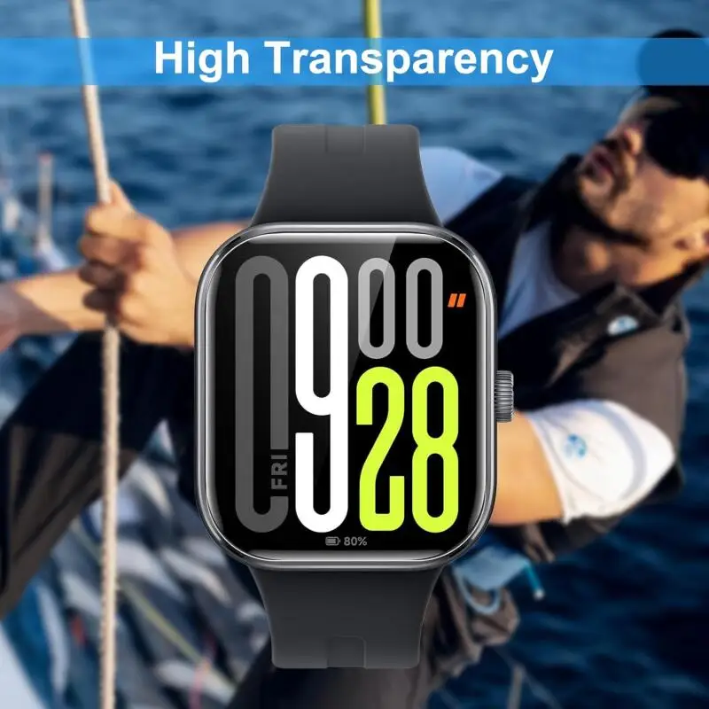 1-5PCS Hydrogel-Schutzfolie für Redmi Watch 6, klare weiche TPU-Schutzfolien, Displayschutzfolie für Xiaomi Redmi Watch 4 5 6 – Detail 6