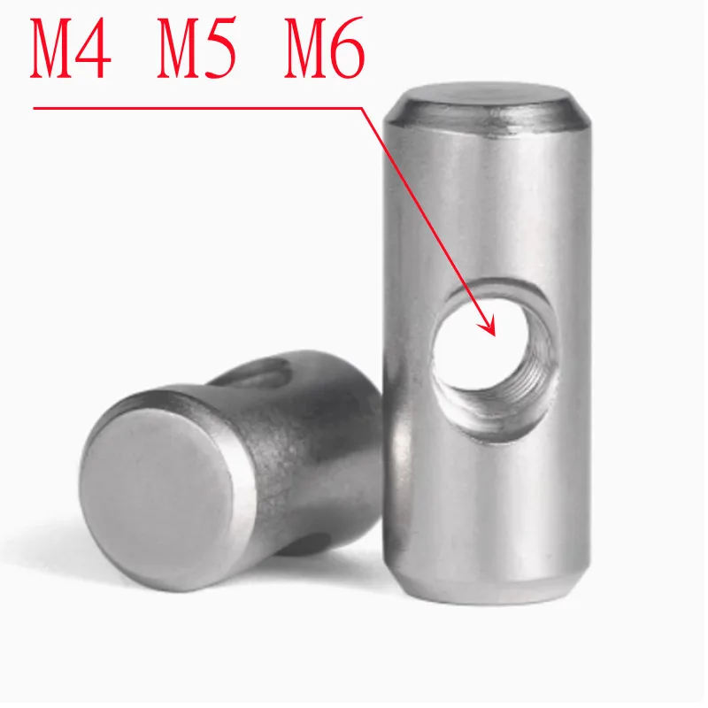 5 Stück-10 Stück M4 M5 M6 Zylinderstiftdübel Kreuzlochhammer Eingebettete Mutter für Holzmöbel 304 Edelstahl – Detail 2