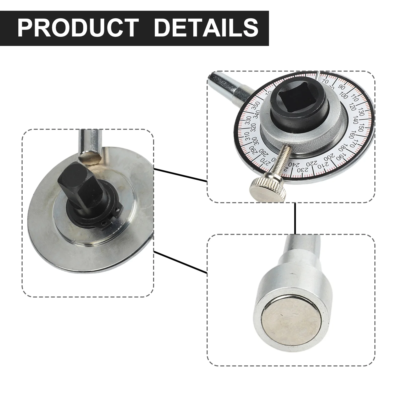For Workshop Use Torque Angle Gauge Magnetic Torque Angle Gauge Torque Gauge Magnetic Mount Easy To Use Easy To Read