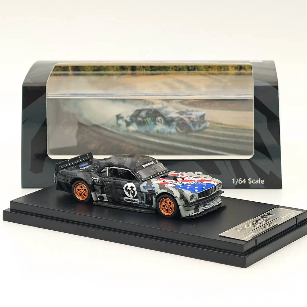 스트리트 무기 SW 1:64 머스탱 1965 켄 블록의 Hoonicorn RTR V2용 # 43 다이캐스트 모델 자동차 미니어처 한정판 컬렉션