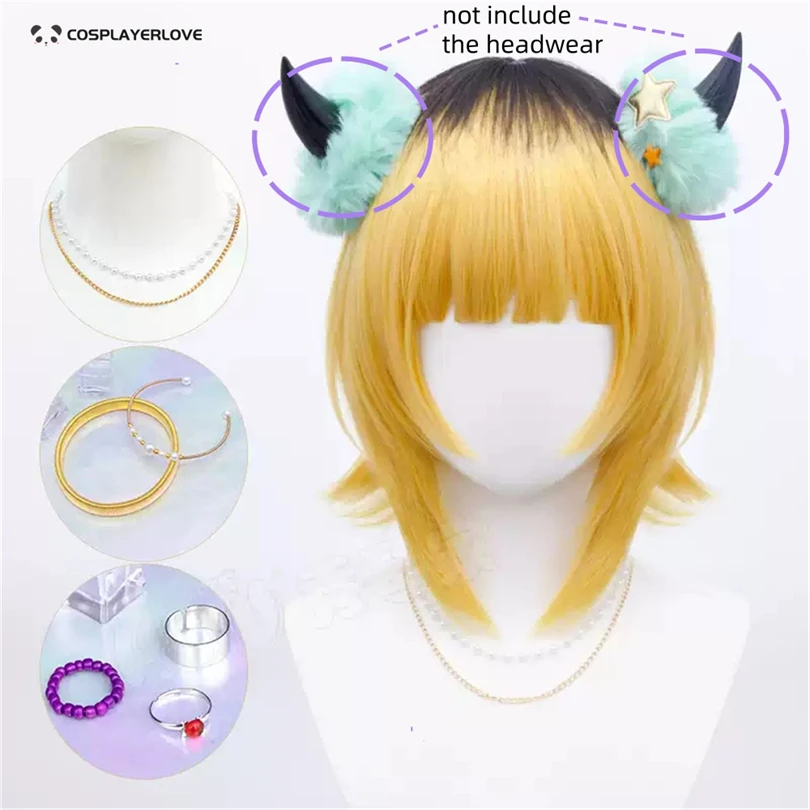 Accesorio de Cabeza de Anime Oshi no Ko MEM Cho para Cosplay, Disfraz de Halloween y Carnaval
