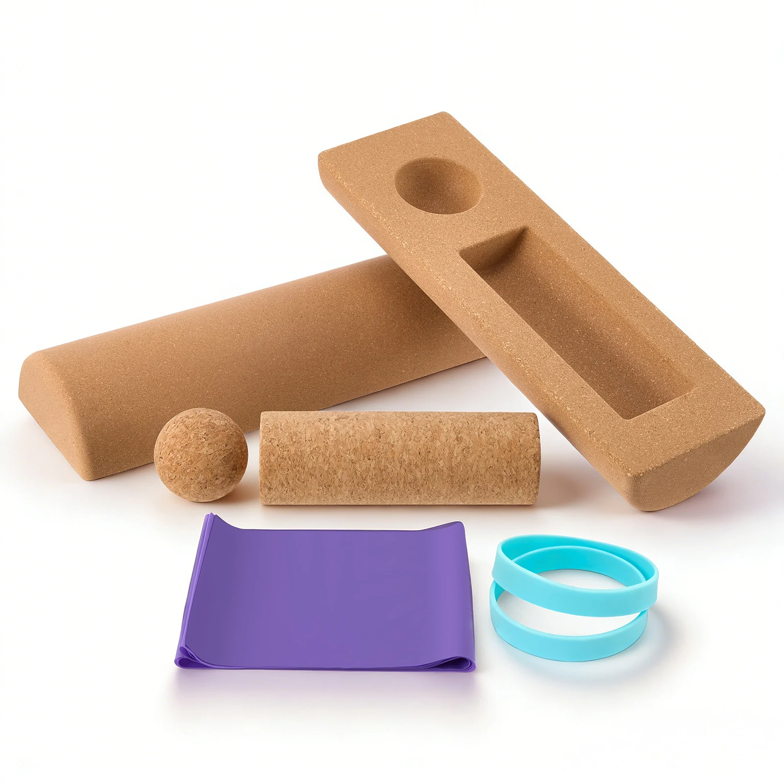コルク製ヨガブロック、アンクルバランスボード、高級コルク製ウ - Yoga Block Cork のレビューと価格