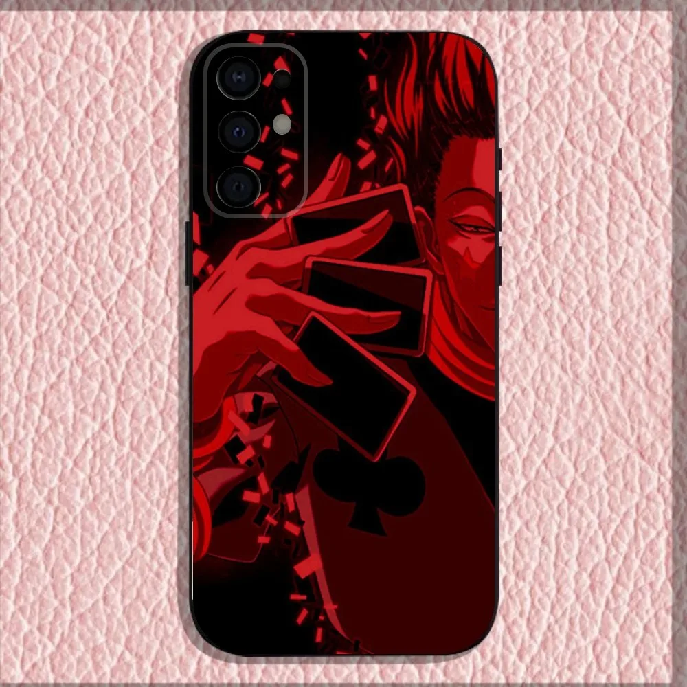 Anime H-Hisoka M-Morow Phone Case For Samsung S25,S24,S21,S22,S23,S30,Ultra,S20,Plus,Fe,Lite,Note,10,9,5G Black Cover
