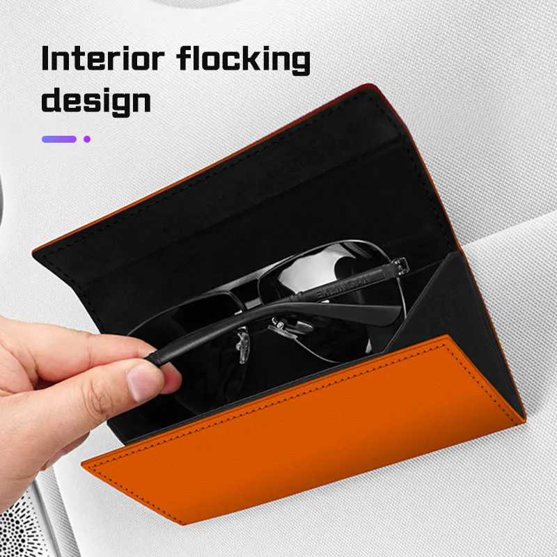 حافظة نظارات حاجب السيارة المحمولة يتدفقون الداخلية ل BYD ليوبارد 5 8 دينزا B5 B8 D9 DM-i N7 N8 صندوق النظارات الشمسية حامل النظارات