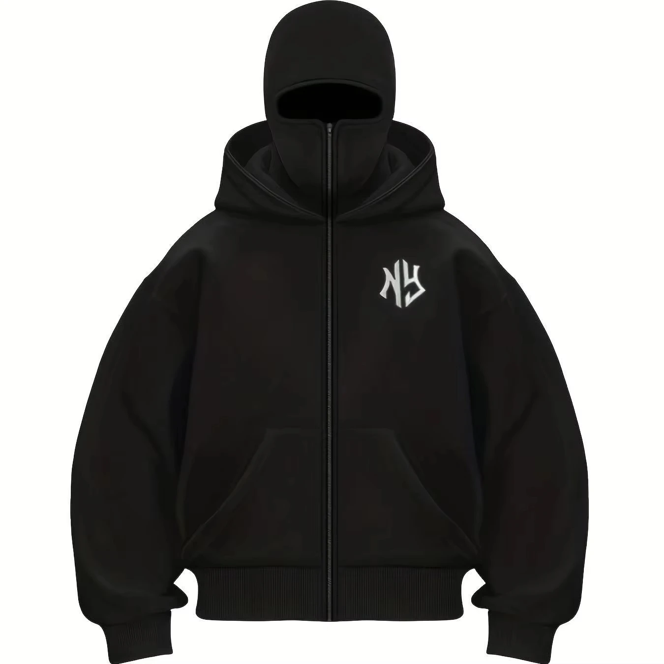 سويت شيرت رجالي أنيق بغطاء للرأس بسحاب كامل، مادة صديقة للبيئة، غطاء قابل للتعديل للمشي لمسافات طويلة والترفيه واللياقة البدنية الترويجية للرجال