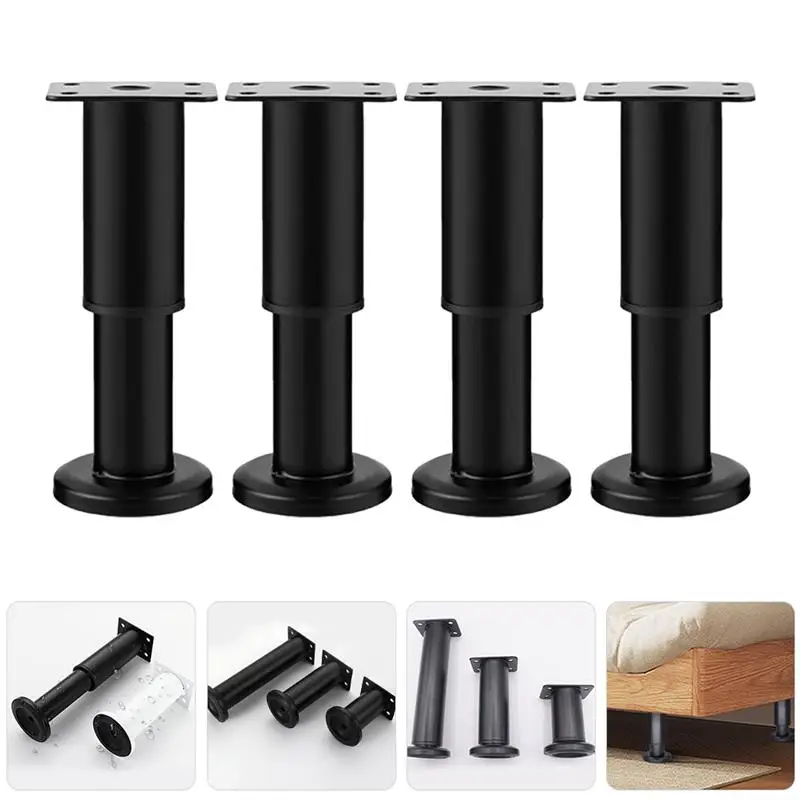 

4Pcs Furniture Leg Table Leg DIY Furniture Replacement Legs Couch Support Leg Chair Adjustable Furniture Support Feet NEW