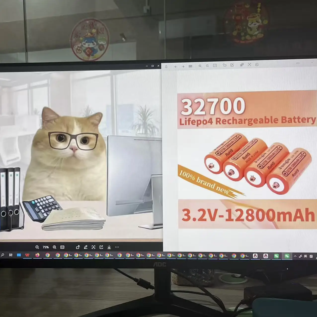 

2025 Original 32700 12800mAh 3.2V Lifepo4 Rechargeable Battery Professional Lithium Iron Phosphate Power Battery with Screw