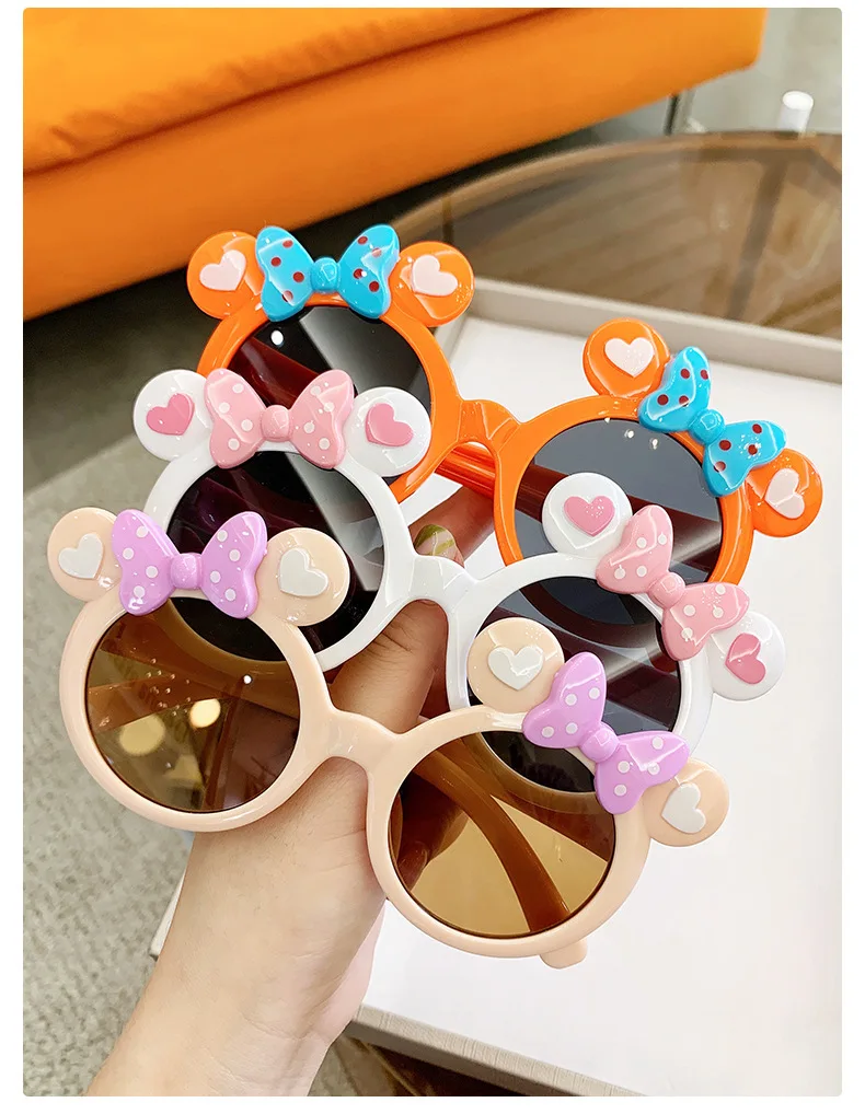 Neue Kinder Niedlichen Cartoon UV400 Sonnenbrille Jungen Mädchen Farben Outdoor Kinder Sonnenschutz Sonnenbrille Baby Sport Shades Gläser – Detail 2