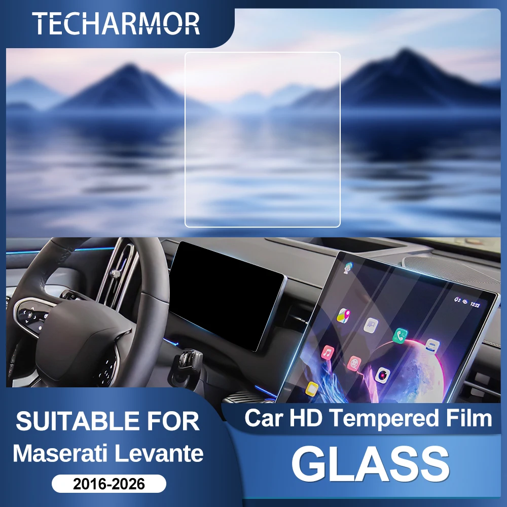 Película Protetora de Vidro Temperado para Carro para Tela de Navegação GPS Chery JAECOO J5 2025-2026