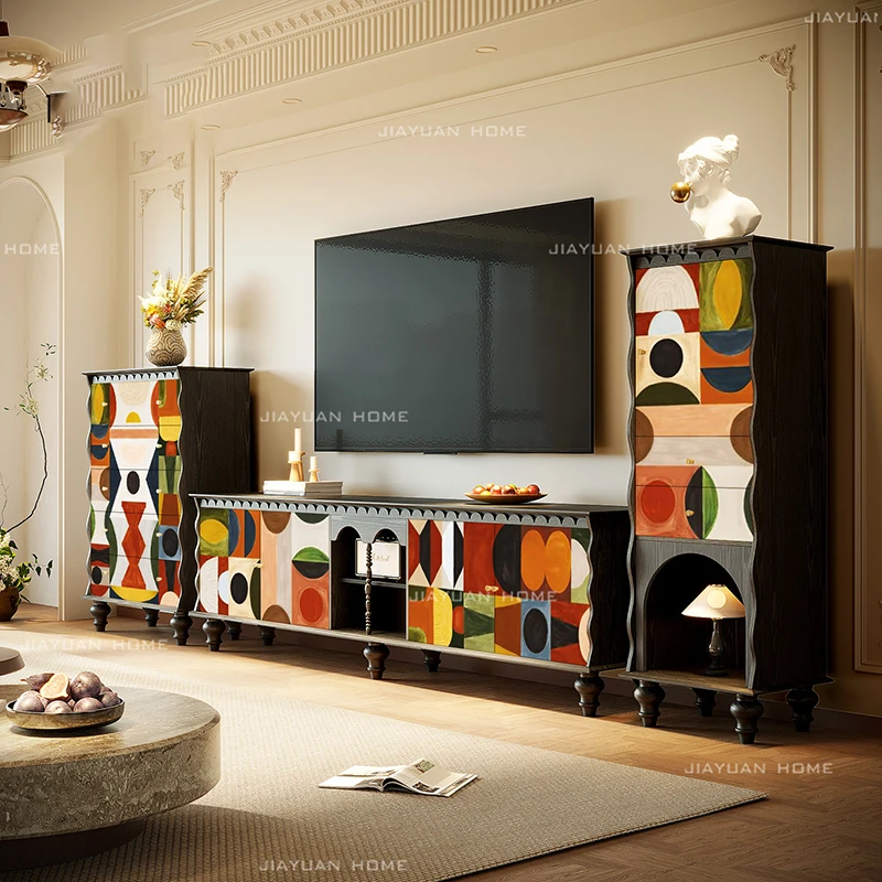 

Unique Design Storage TV Stands Modern Quality Glamour Tv Cabinet Luxury Aesthetic Mobiletto Per Tv Living Room Furniture