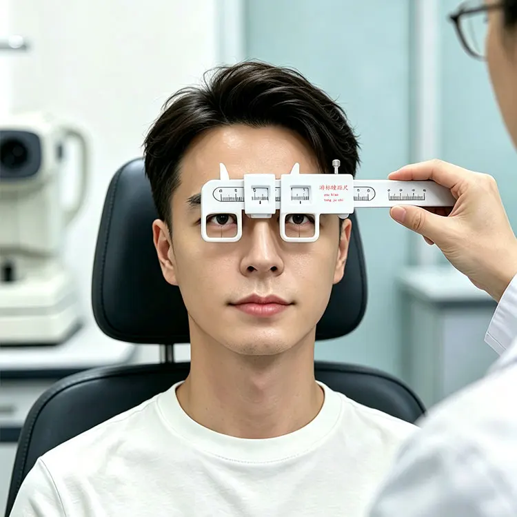 Vernier Scale PD Ruler Lightweight Accurate Optical Vernier PD Ruler Durable Pupil Distance Measuring Tool Ophthalmic