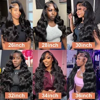 8-40Inch Loose Body Wave Bundles Brazilian Human Hair Weave Bundles 3/4 Bundles Deal Top Quality Human Hair Extensions Wholeasle 6