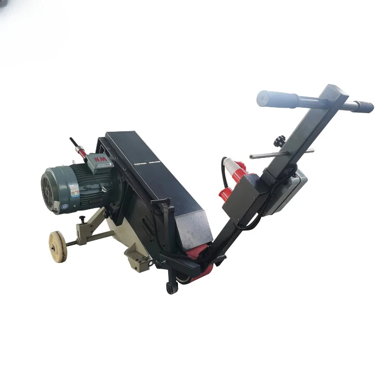 

75mm 100mm Width Mobile Hand Push Belt Sander Grinder for Metal Flat Surface