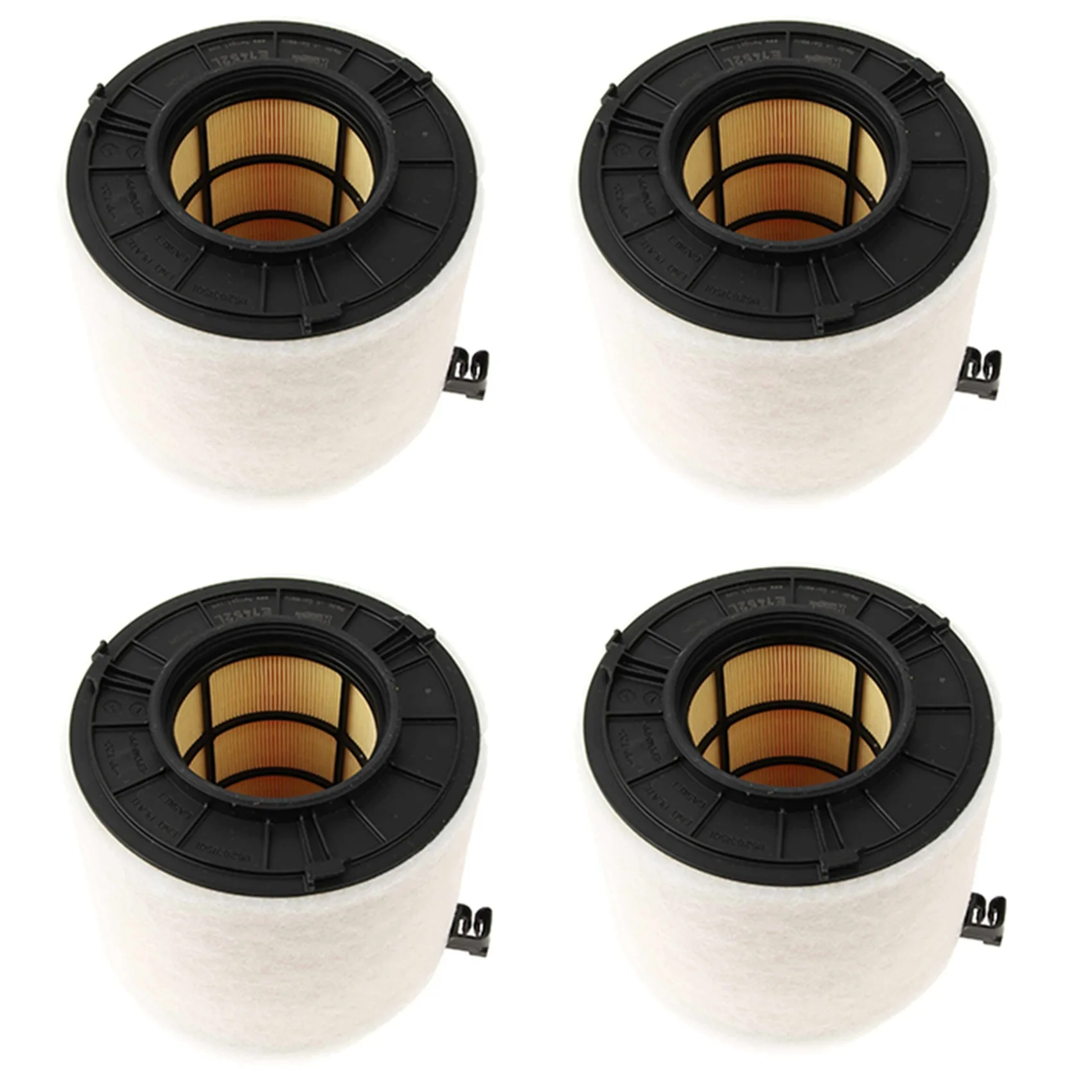 

4X Engine Air Filter Insert 8W0133843A/8W0133843C Air Filter Cartridge for Audi A4 A5 Sportback Q5 A4 Allroad A4 Quattro