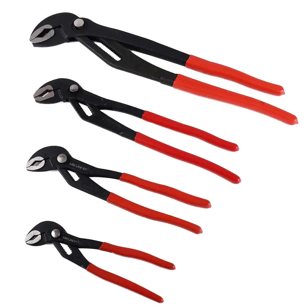 Universal Adjustable Combination Tools for Water Pump Groove Joint Set Plumbing Pliers Pipe Pliers Hand Tools Wrench