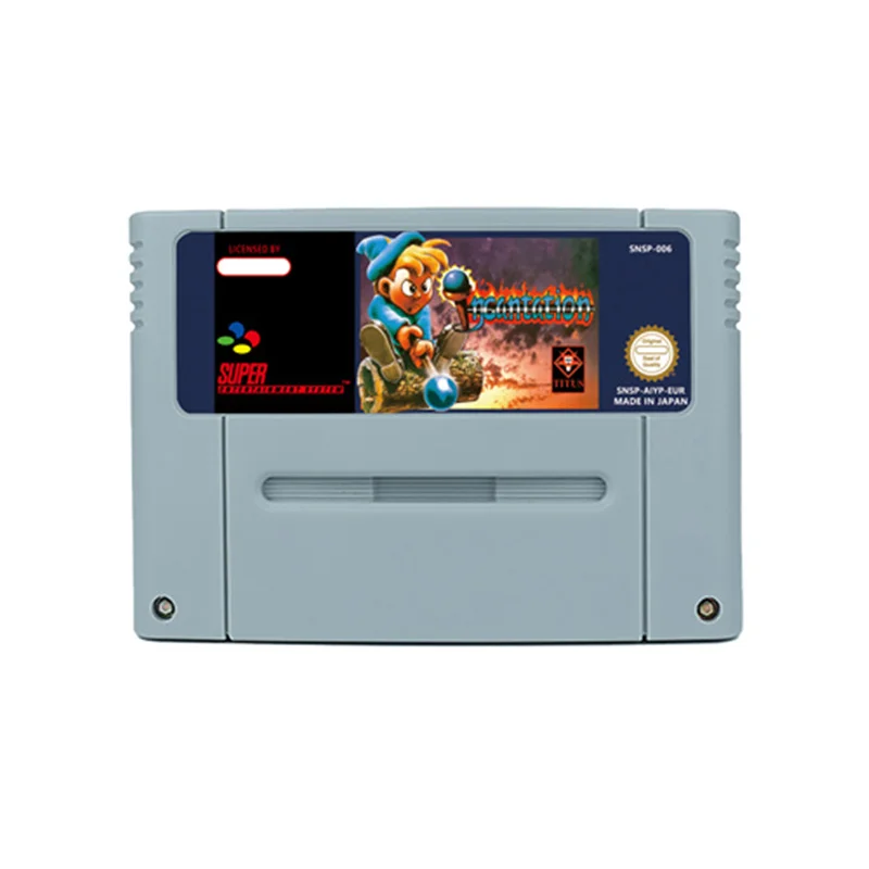 Экшн-игра Incantation для 16-битной ретро-тележки SNES, подарок для детей